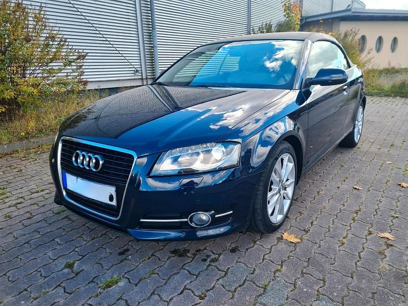 Blau Gebraucht 2013 Audi A3 Cabriolet S-Line Cabrio | 9.990 € (Superpreis) - Bild 1/4