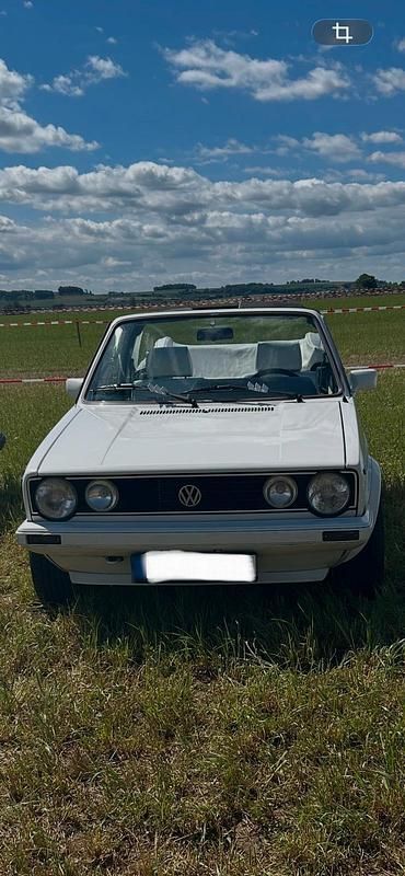 Gebraucht VW Golf Cabriolet 75 PS (55 kW) 1985 Weiß Cabrio