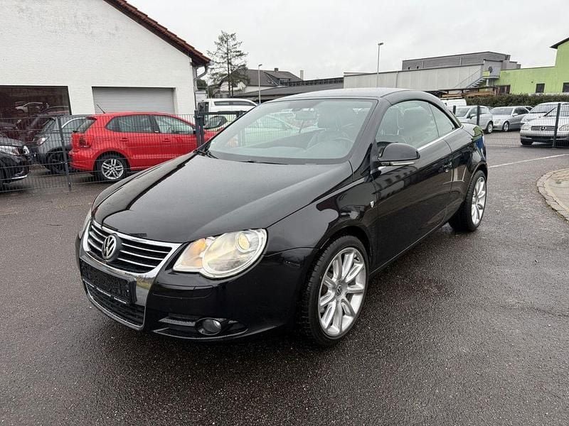 Schwarz Gebraucht 2007 VW Eos Exclusive Cabrio | 4.250 € (Guter Preis) - Bild 1/4