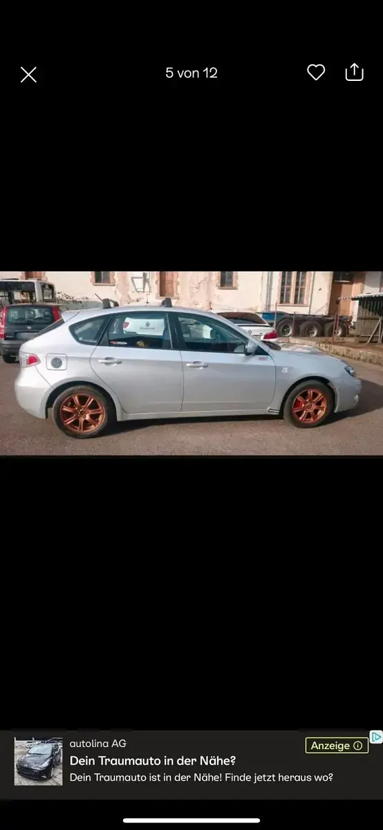 Gebraucht Subaru Impreza 150 PS (110 kW) 2009 Silber Limousine