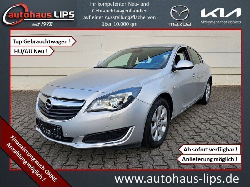 Argonsilber metallic Gebraucht 2017 Opel Insignia Innovation Limousine | 14.990 € (Superpreis) - Bild 1/4
