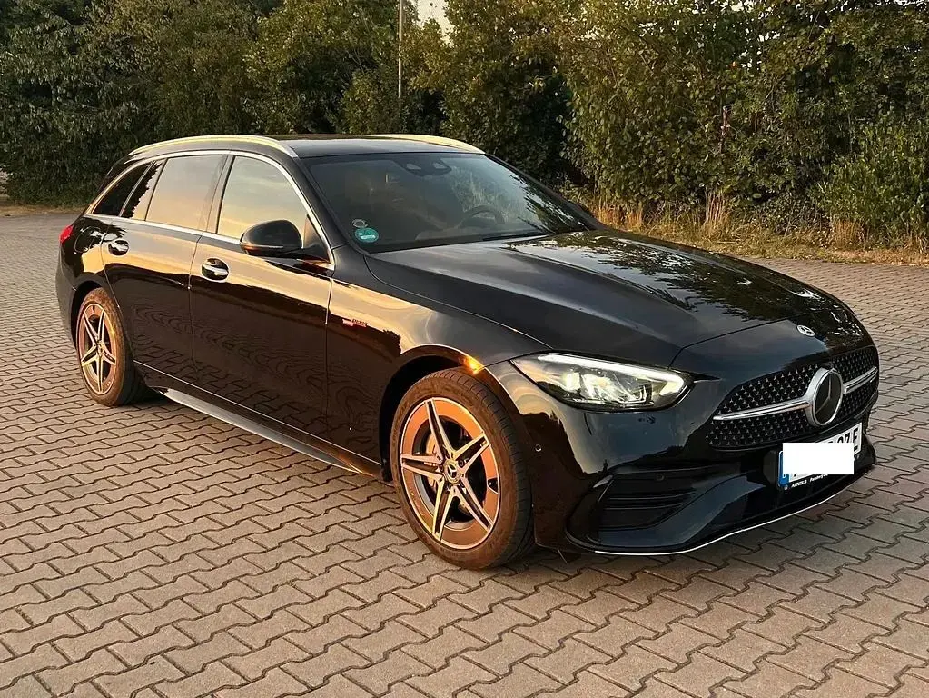 Gebraucht Mercedes C300e AMG line 313 PS (230 kW) 2022 Schwarz Limousine