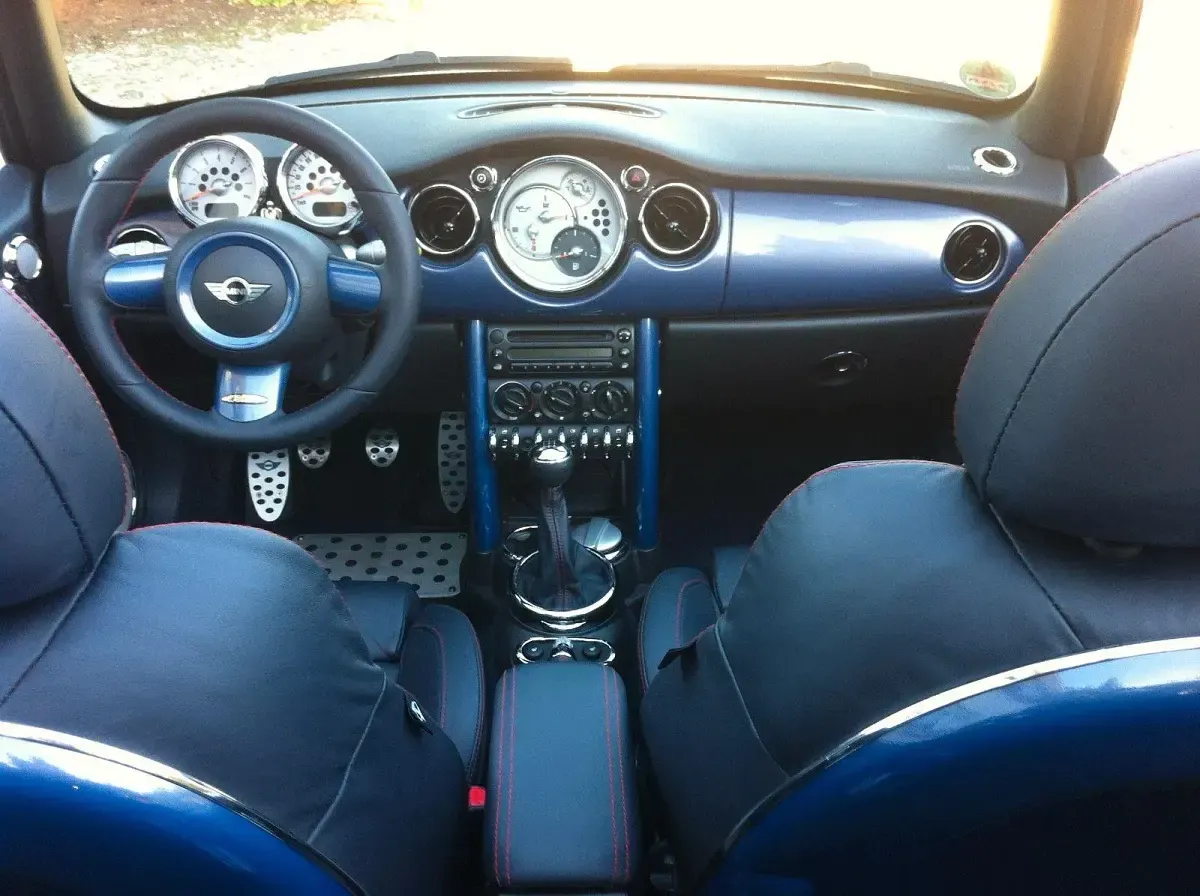 Gebraucht Mini John Cooper Works Cabriolet 116 PS (85 kW) 2005 Blau Cabrio