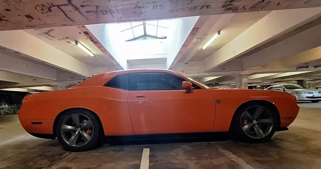 Gebraucht Dodge Challenger 431 PS (317 kW) 2008 Orange Coupé