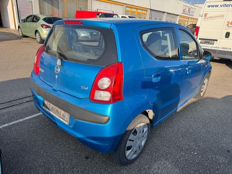 Gebraucht Nissan Pixo Acenta 68 PS (50 kW) 2010 Blau Kleinwagen