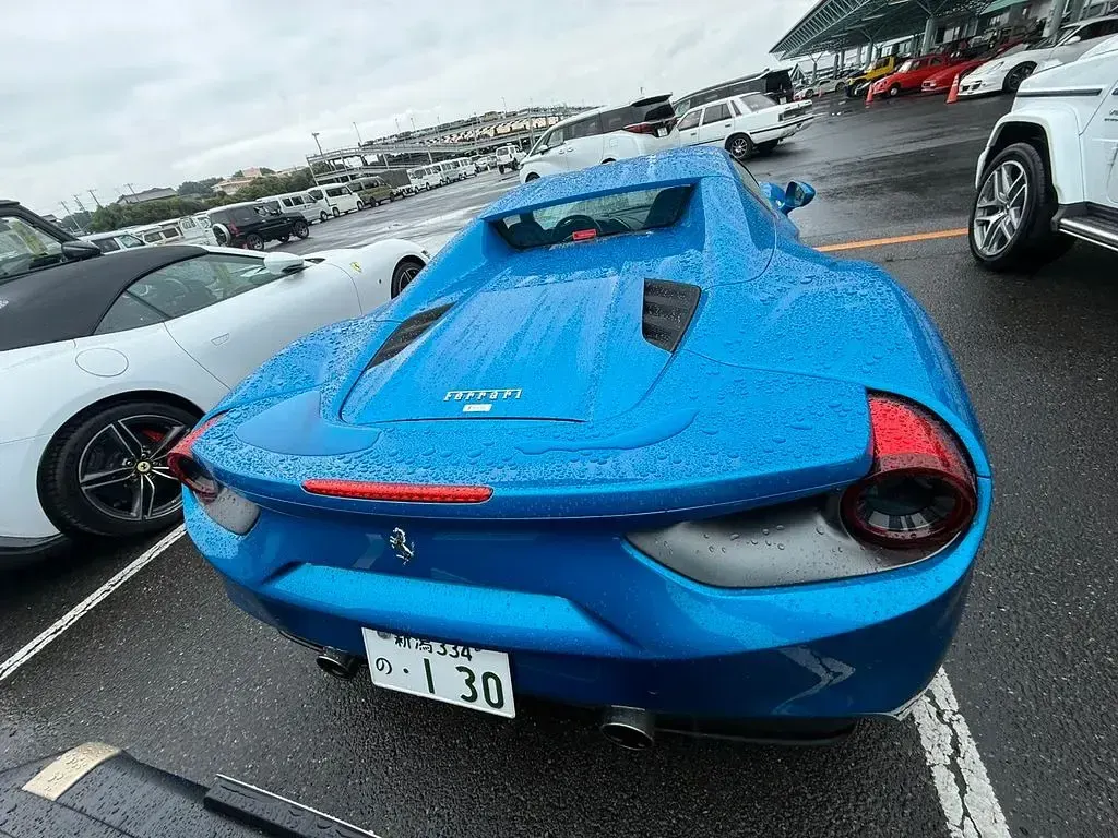 Gebraucht Ferrari 488 670 PS (492 kW) 2017 Blau Coupé