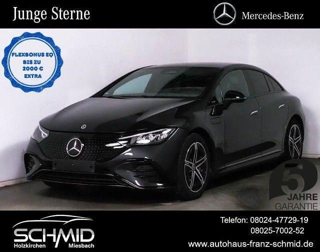 Grau Gebraucht 2024 Mercedes EQE300 AMG line Limousine | 45.850 € - Bild 1/4