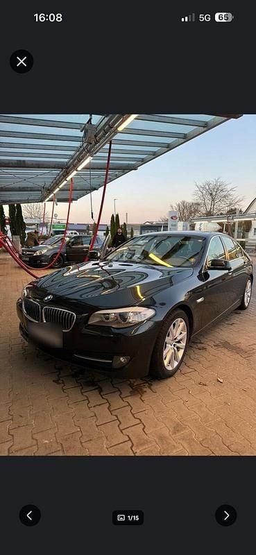 Gebraucht BMW 520 184 PS (135 kW) 2010 Schwarz Limousine