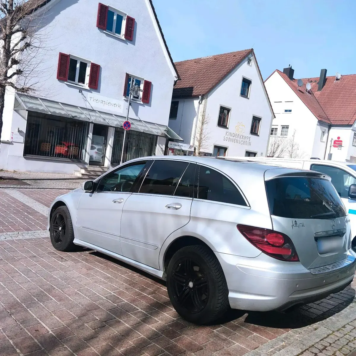 Gebraucht Mercedes R320 224 PS (164 kW) 2010 Silber Van / Kleinbus