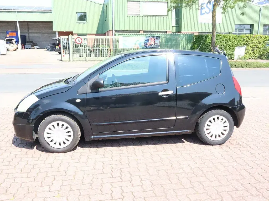 Gebraucht Citroën C2 Advance 60 PS (44 kW) 2005 Schwarz Kleinwagen