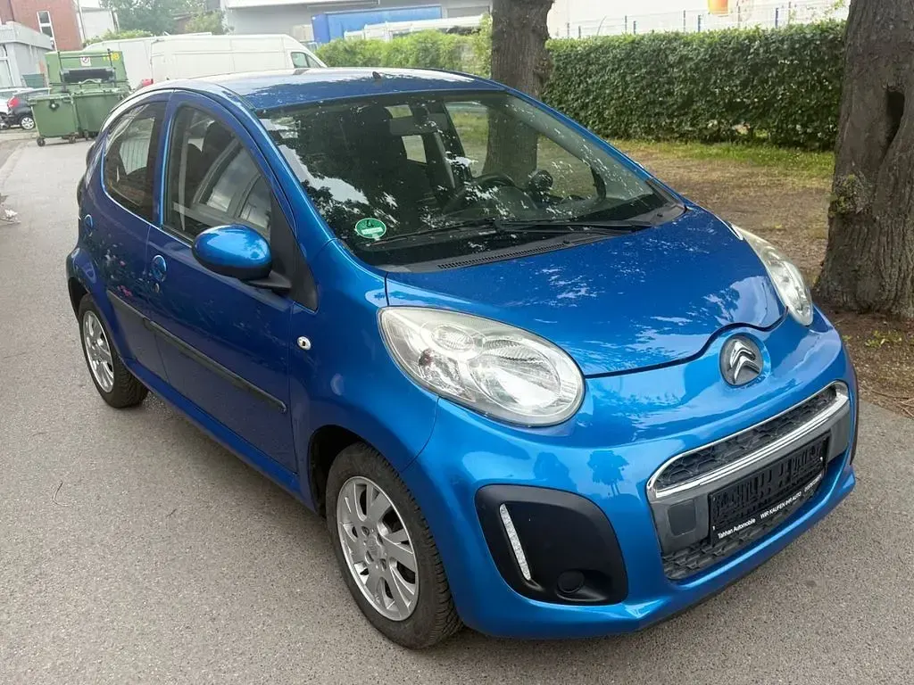 Gebraucht Citroën C1 68 PS (50 kW) 2012 Blau Kleinwagen
