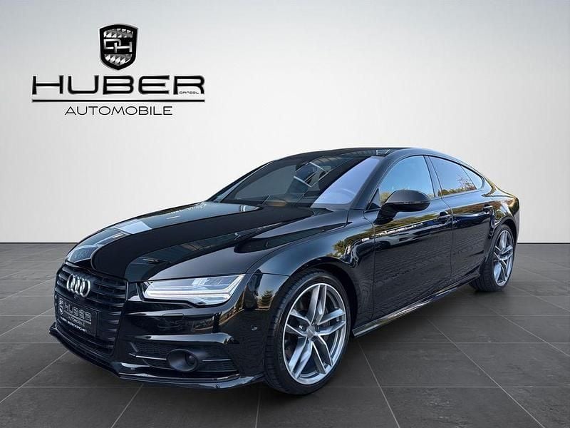 Mythosschwarz Gebraucht 2016 Audi A7 Sportback S-Line Kleinwagen | 34.290 € (Teuer) - Bild 1/4