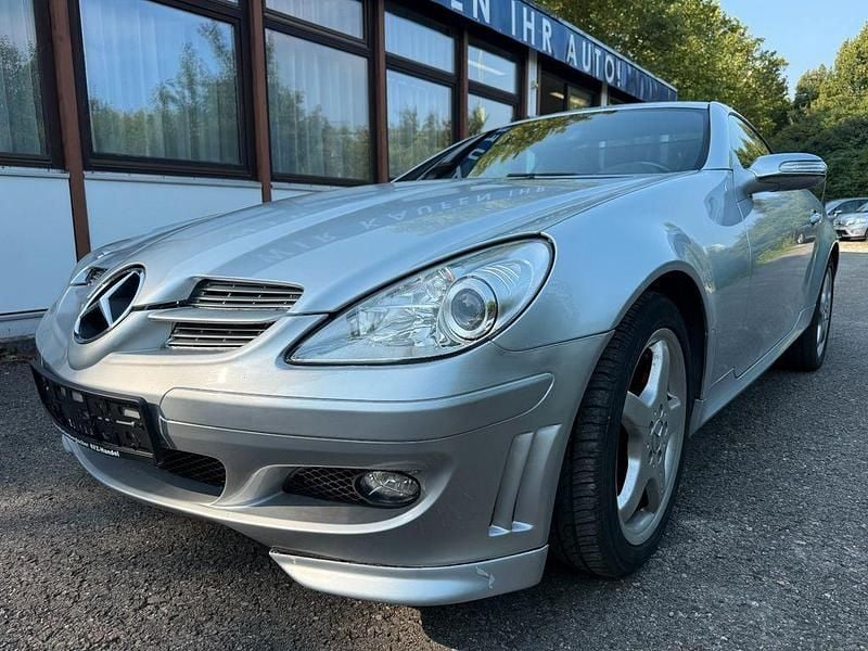 Silber Gebraucht 2004 Mercedes SLK350 Cabrio | 4.999 € - Bild 1/4