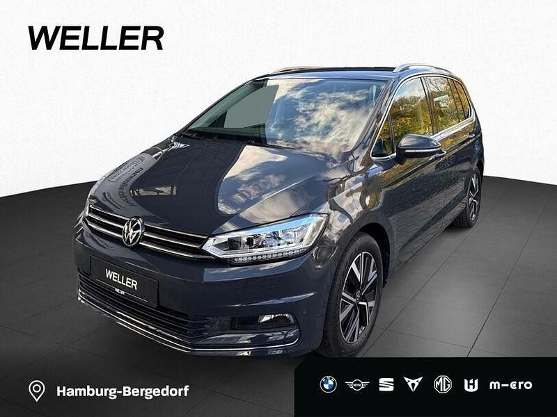 Grau Gebraucht 2021 VW Touran Highline Van / Kleinbus | 26.750 € (Fairer Preis) - Bild 1/4