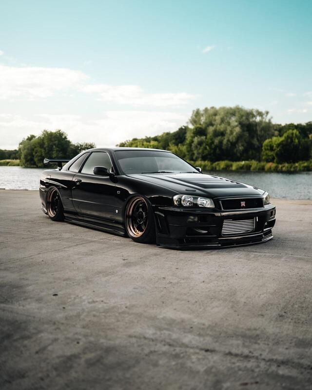 Schwarz Gebraucht 1998 Nissan Skyline Coupé | 67.500 € - Bild 1/4
