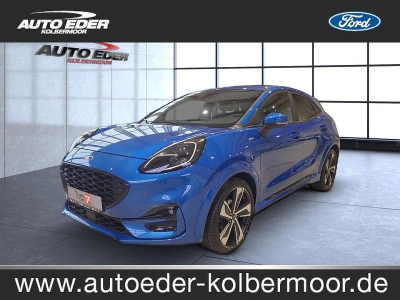 Blau Gebraucht 2020 Ford Puma ST-Line X SUV | 16.880 € (Etwas zu teuer) - Bild 1/4