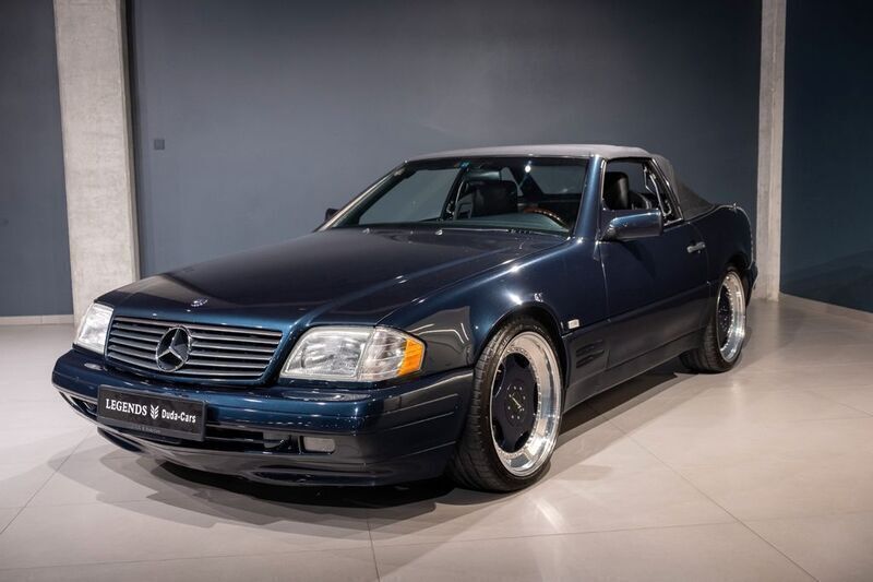 Grün Gebraucht 1996 Mercedes SL320 Cabrio | 19.630 € (Superpreis) - Bild 1/4