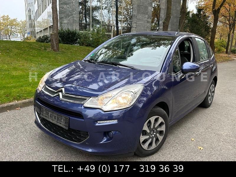 Gebraucht Citroën C3 Tendance 92 PS (67 kW) 2014 Blau Kleinwagen