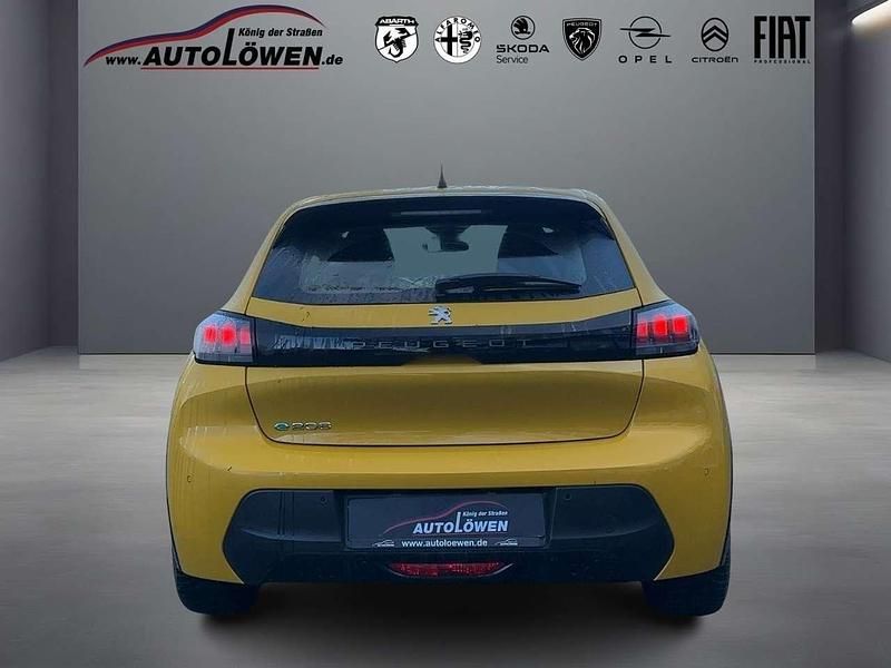 Gebraucht Peugeot e-208 Active 100 kW (136 PS) 2021 Metfa faro gelb (gelb) Kleinwagen