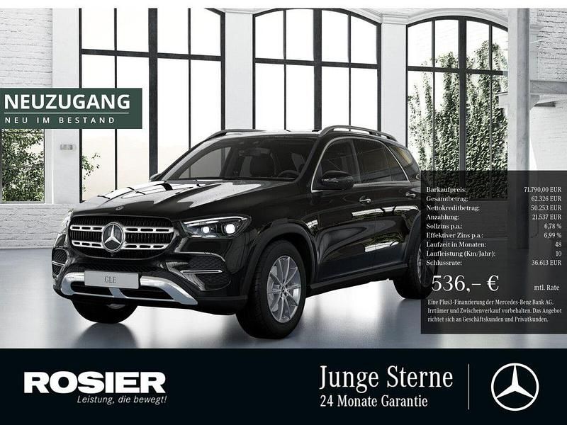 Schwarz Gebraucht 2023 Mercedes GLE350 Advanced Plus SUV | 71.790 € - Bild 1/4