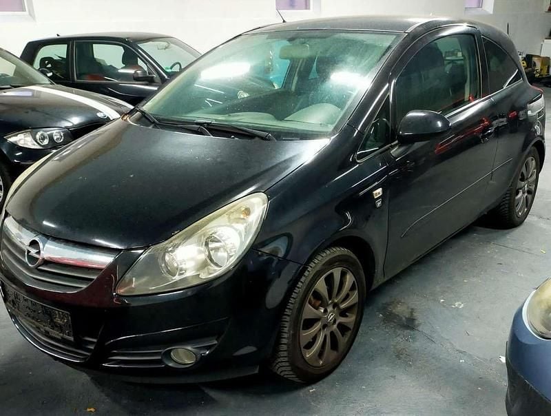 Schwarz Gebraucht 2010 Opel Corsa Edition Limousine | 2.390 € (Guter Preis) - Bild 1/4