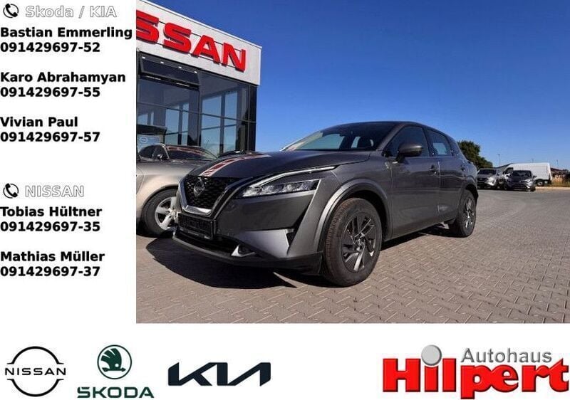 Gun metallic (m) (metallic) Gebraucht 2023 Nissan Qashqai Acenta SUV | 22.890 € (Superpreis) - Bild 1/4