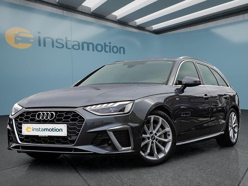 Grau Gebraucht 2023 Audi A4 S-Line Kombi | 27.599 € (Fairer Preis) - Bild 1/4