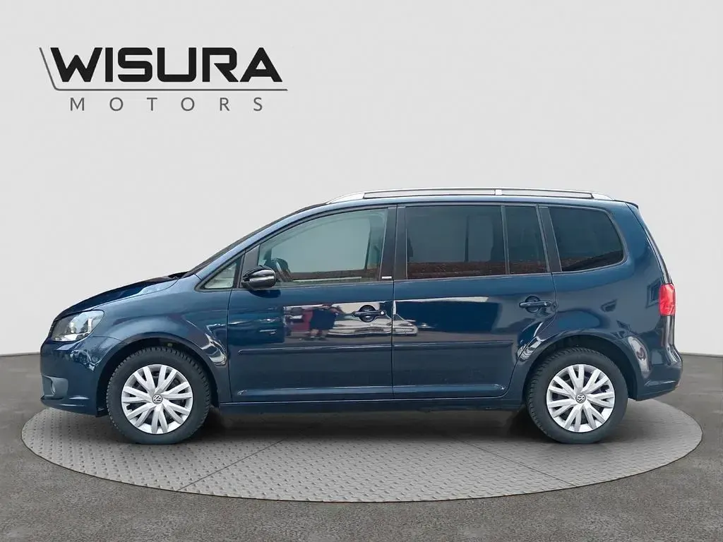 Gebraucht VW Touran Style 140 PS (102 kW) 2012 Blau Van / Kleinbus