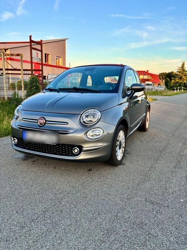 Grau Gebraucht 2020 Fiat 500C Cabrio | 12.500 € (Fairer Preis) - Bild 1/4