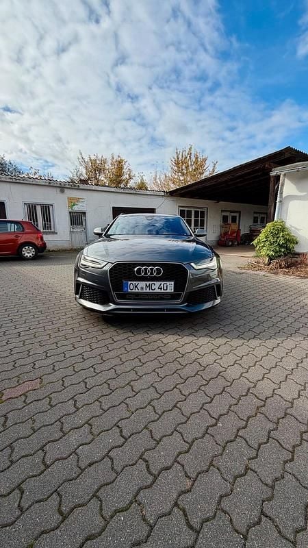 Silber Gebraucht 2017 Audi RS6 Performance Kombi | 52.000 € - Bild 1/4