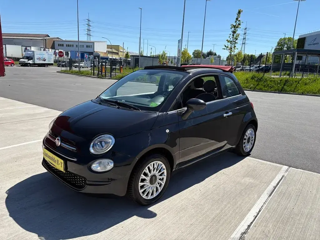 Gebraucht Fiat 500 Lounge 69 PS (50 kW) 2016 Schwarz Cabrio