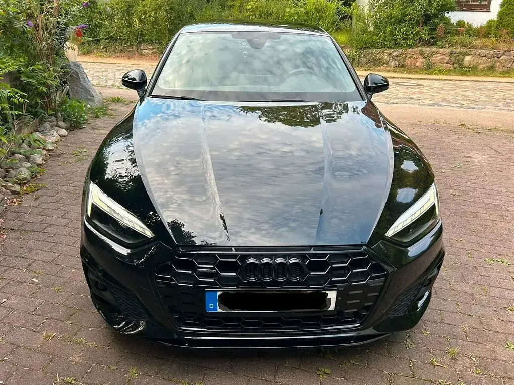 Gebraucht Audi A5 S-Line 204 PS (150 kW) 2022 Schwarz Coupé