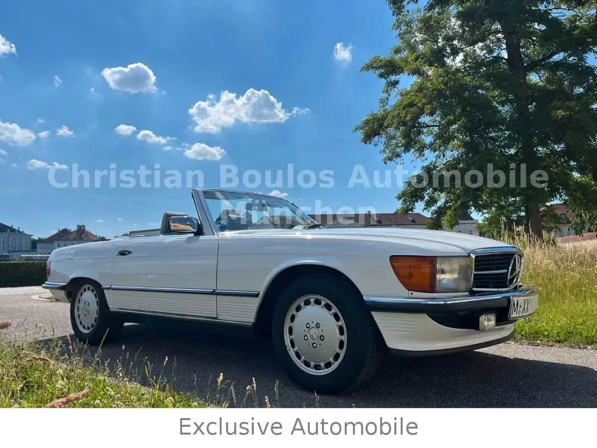 Gebraucht Mercedes SL300 188 PS (138 kW) 1988 147 arktikweiß Cabrio