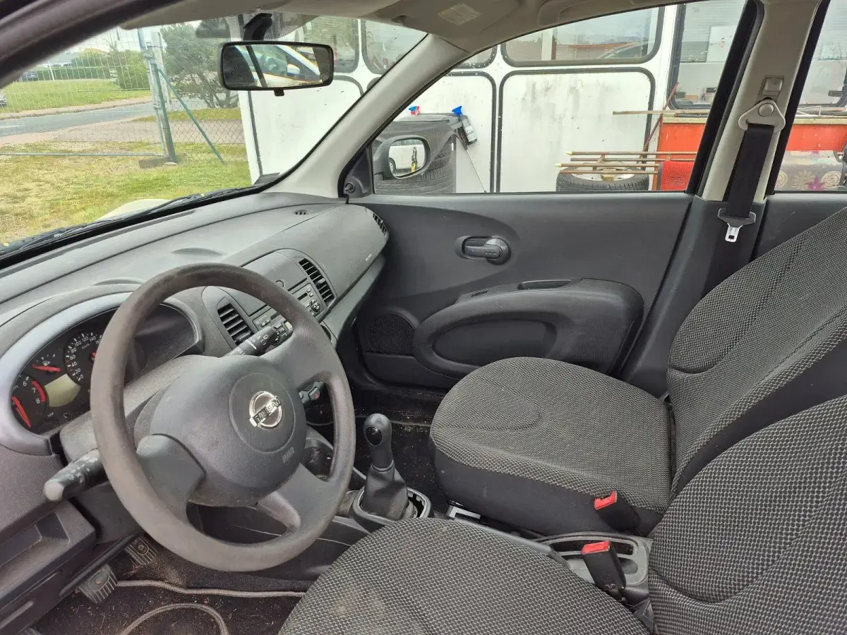 Gebraucht Nissan Micra 65 PS (47 kW) 2008 Schwarz Kleinwagen