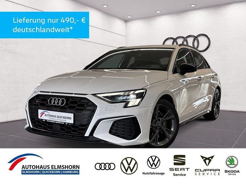 Ibisweiß Gebraucht 2021 Audi S3 Sport Limousine | 37.880 € (Fairer Preis) - Bild 1/4
