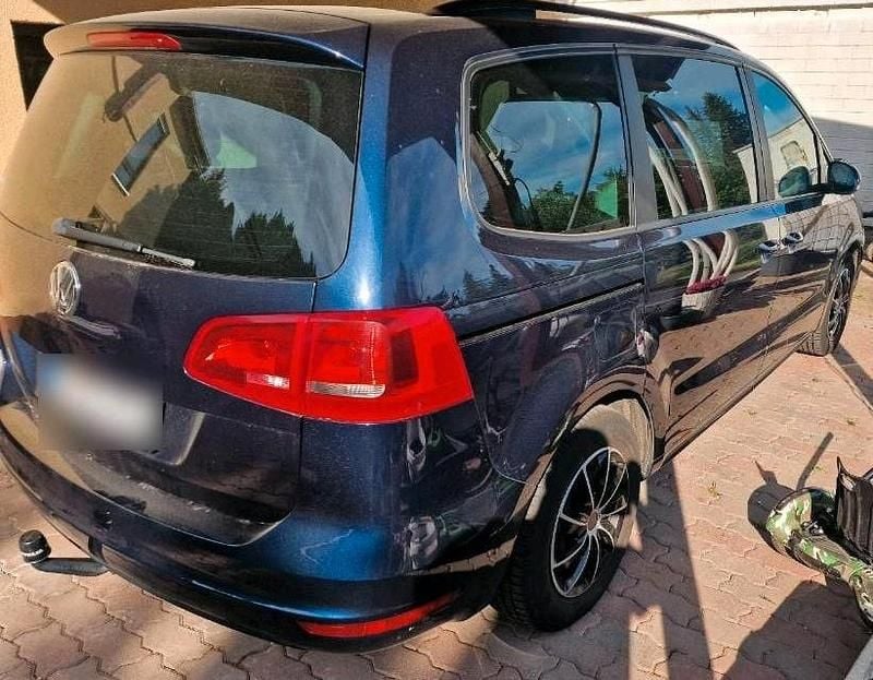 Usata VW Sharan 177 CV (130 kW) 2011 Blu Monovolume