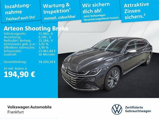 Mangangrau metallic/mangangrau Gebraucht 2024 VW Arteon Elegance Kombi | 31.480 € (Superpreis) - Bild 1/4