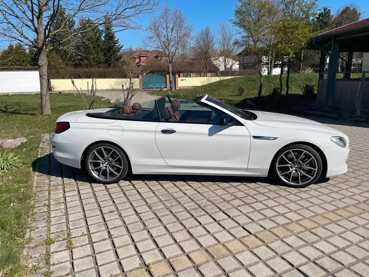 Gebraucht BMW 650 Cabriolet 407 PS (299 kW) 2011 Weiß Cabrio