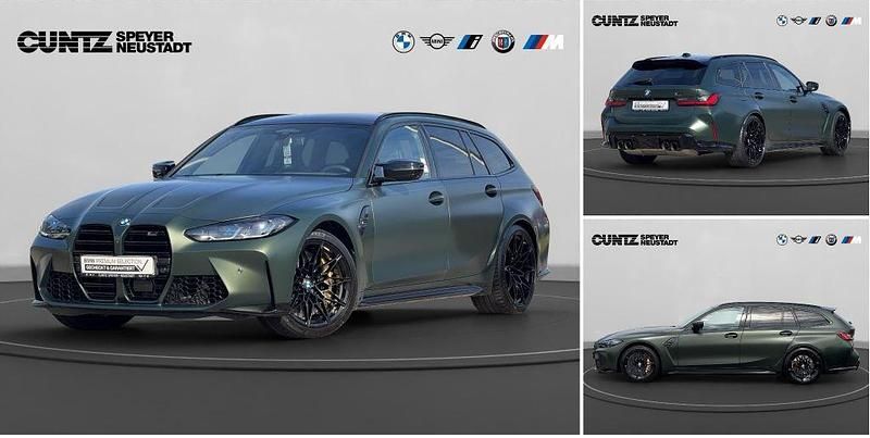 Sl: frozen deep green Gebraucht 2024 BMW M3 Competition Edition Kombi | 92.580 € (Etwas zu teuer) - Bild 1/4