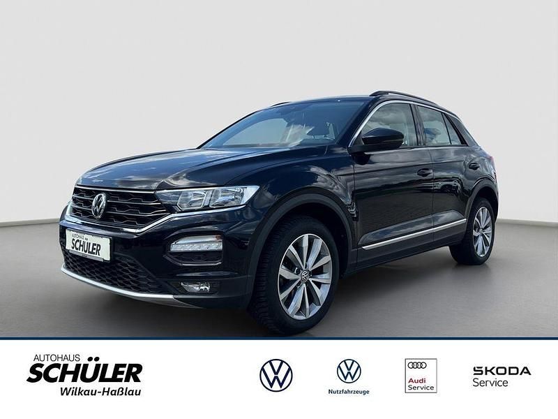 Schwarz Gebraucht 2019 VW T-Roc Style SUV | 16.875 € (Fairer Preis) - Bild 1/4