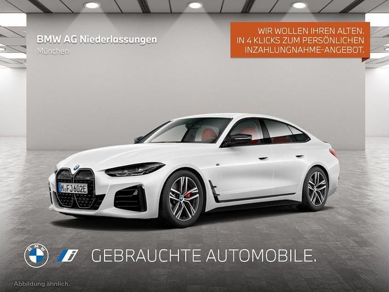 Weiß Gebraucht 2022 BMW i4 M Sport Limousine | 48.985 € (Etwas zu teuer) - Bild 1/4