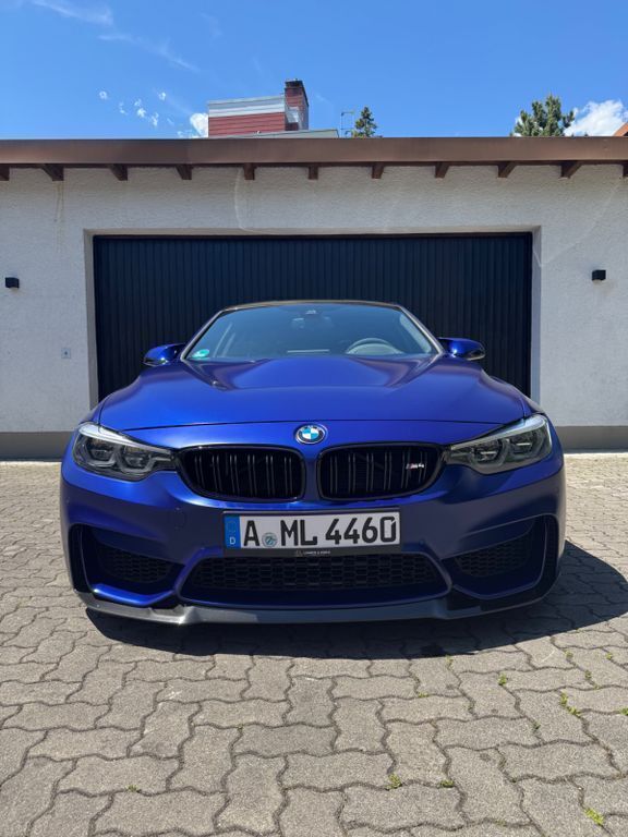 Blau Gebraucht 2019 BMW M4 Performance Coupé | 69.500 € - Bild 1/4