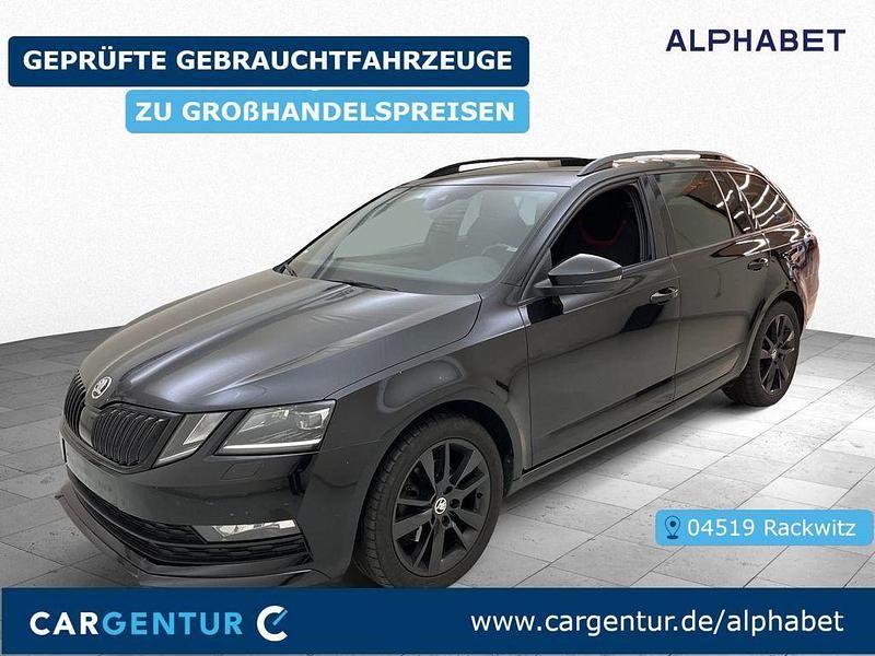 Black magic perleffekt (metallic) Gebraucht 2019 Skoda Octavia Sport Kombi | 15.390 € (Guter Preis) - Bild 1/4