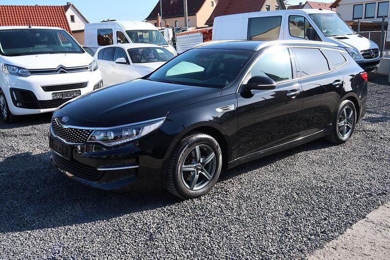 Gebraucht Kia Optima 163 PS (119 kW) 2017 Schwarz Kombi