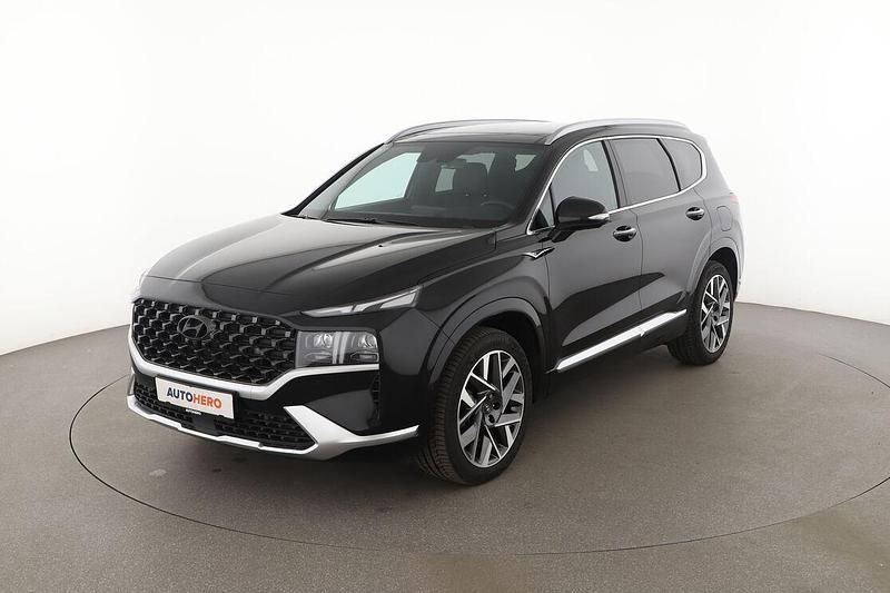 Schwarz Gebraucht 2022 Hyundai Santa Fe Signature SUV | 40.370 € (Fairer Preis) - Bild 1/3