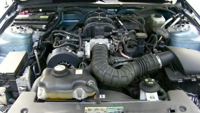 Gebraucht Ford Mustang 209 PS (153 kW) 2005 Blau metallic Coupé