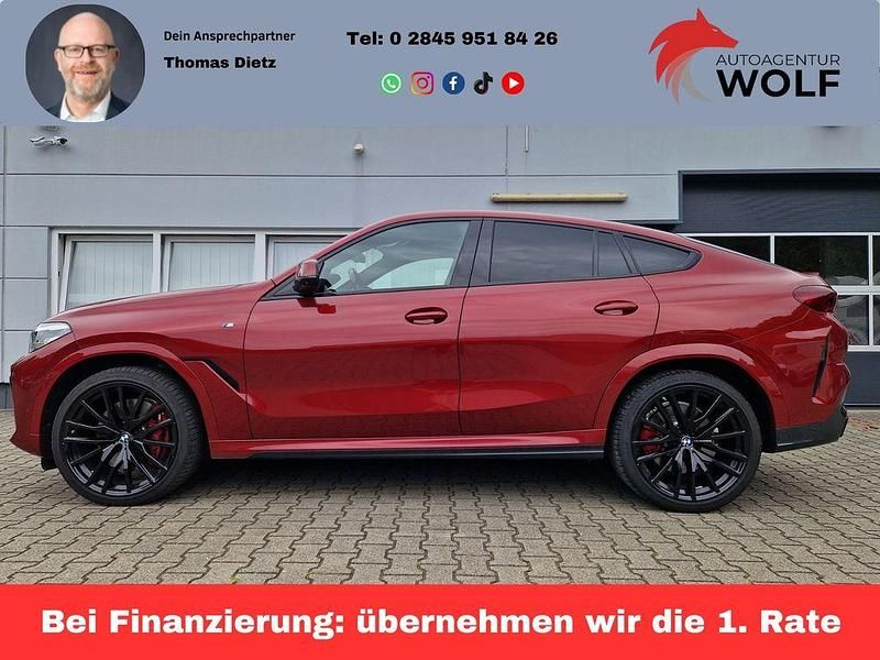 Flamencorot brillant Gebraucht 2022 BMW X6 M Sport SUV | 63.499 € (Fairer Preis) - Bild 1/4