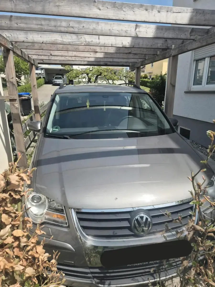 Gebraucht VW Touran 105 PS (77 kW) 2008 Grau Van / Kleinbus