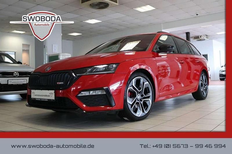 Rot Gebraucht 2022 Skoda Octavia RS Kombi | 31.950 € (Fairer Preis) - Bild 1/2