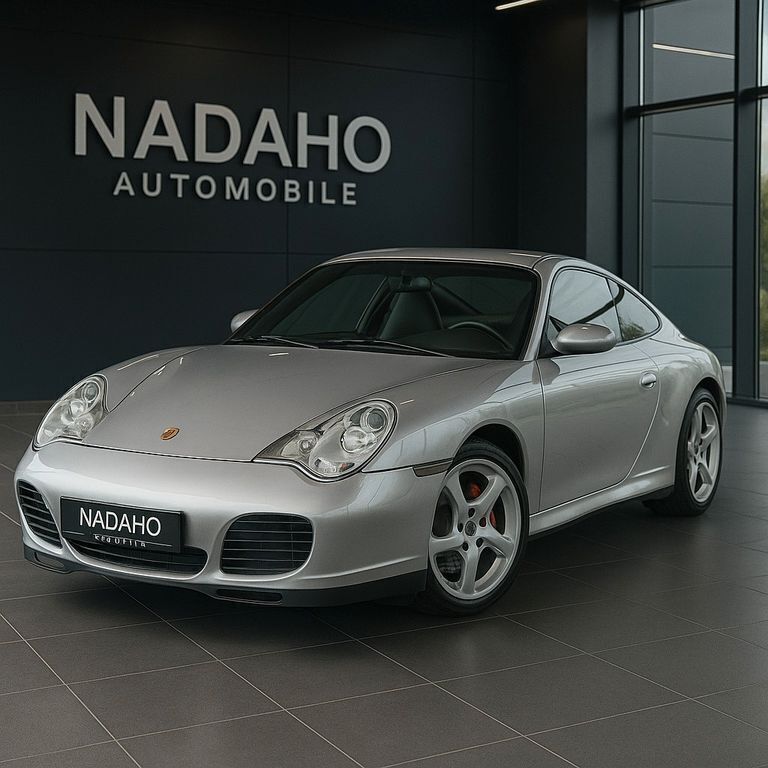 Silber Gebraucht 2002 Porsche 911 Carrera 4S Coupé | 52.000 € (Guter Preis) - Bild 1/4
